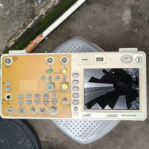 维修安捷伦O1012A示波器，插电，，成色您议价