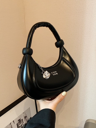 High-End Niche Bags for Women, Versatile in Autumn and Winter, 2024 New Retro Single-Shoulder Crossbody Bag, Women's Hand-Held Saddle Bag