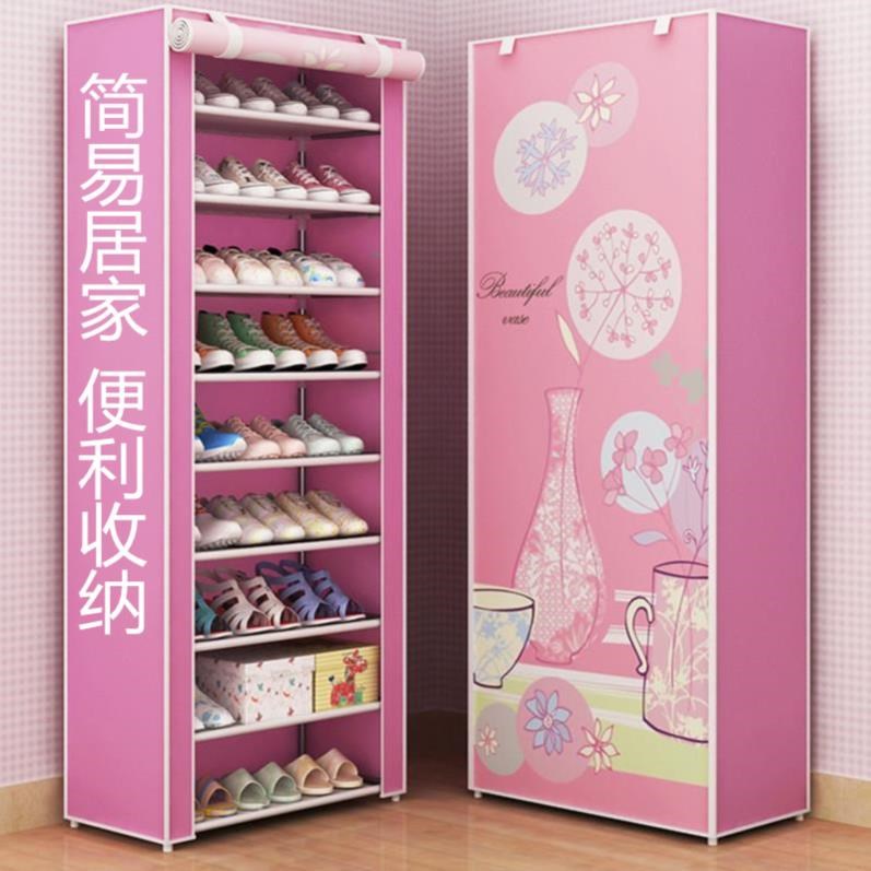 简单收纳箱宿舍鞋架子家用防尘卧室布罩小号简易落地式多功能寝室|msdalam kategori perabot kediaman, rak, kasut - dari Buy2taobao.com untuk memberikan perkhidmatan ejen Taobao profesional membeli