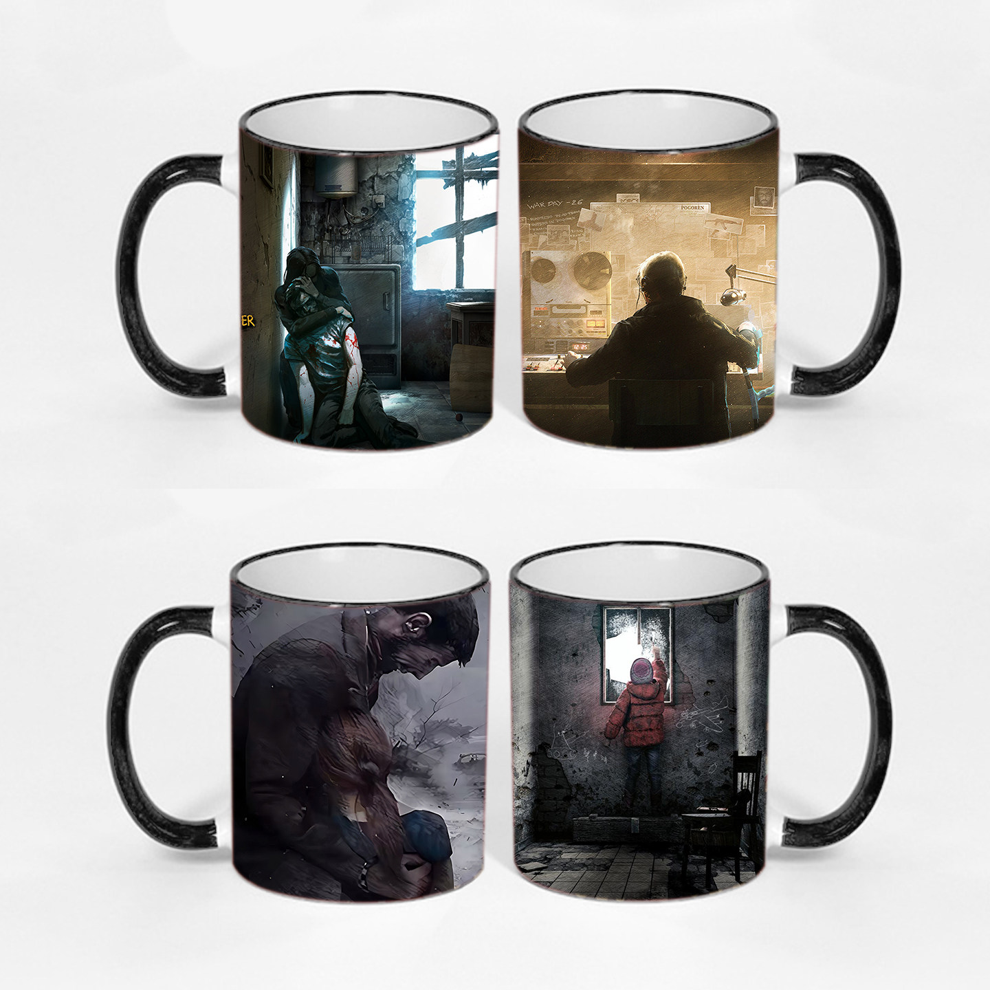 这是我的战争游戏定制周边陶瓷边彩杯礼物咖啡杯水杯子