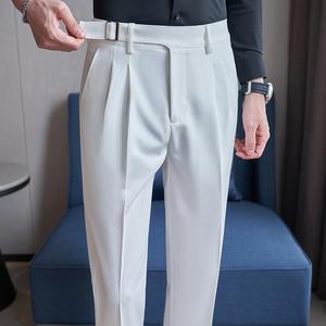K2367-P70 男士春夏 那不勒斯高腰高品质休闲潮流西裤休闲裤28-36图片