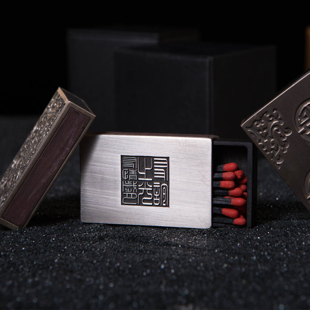 Original design Copper-nickel alloy Matchbox replace Metal Matchbox Dragon Phoenix Private Matchbox customizedin the  ZIPPO/Swiss Army Knife/Glasses , Smoking , Matches  category - from Buy2taobao.com to provide professional Taobao agent buy service