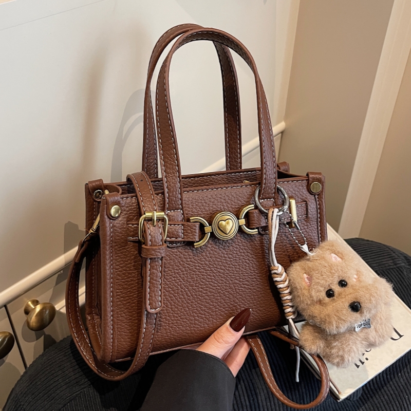 水桶包女2025新款高级感轻奢手提斜挎包秋冬休闲简约百搭单肩包包