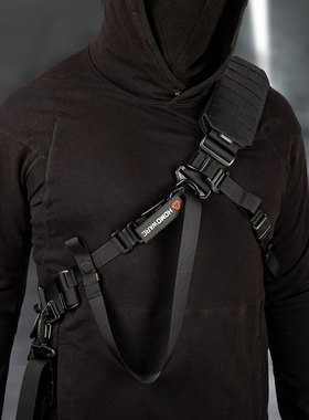 HOMO智人机能TECWARE【矩阵】重力释放背带肩带fidlock磁扣高兼容