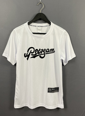 美式速干户外夏田径训练服短袖透气T恤薄款跑步运动休闲男女体恤