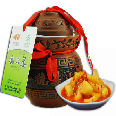恩施凤头姜湖北特产佐料小吃泡姜酸姜糟姜来凤姜500g*1坛