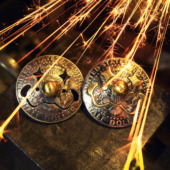 美分银币小丑美式 Bolo Tie波洛领带扣 复古西部牛仔阿美咔叽搭配