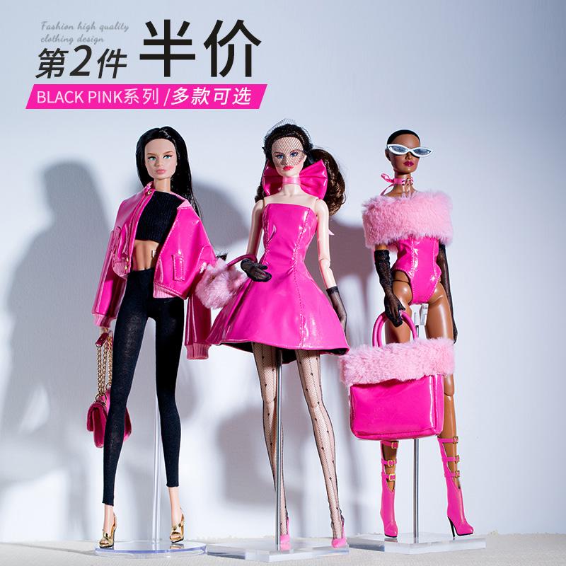 超模娃娃衣服装FR爸比pp可穿金标系列女孩换装潮玩具套装25新款