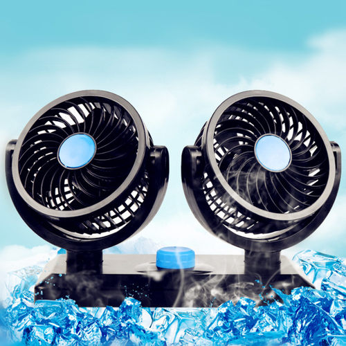 车载风扇12V24V通用汽车用小电风