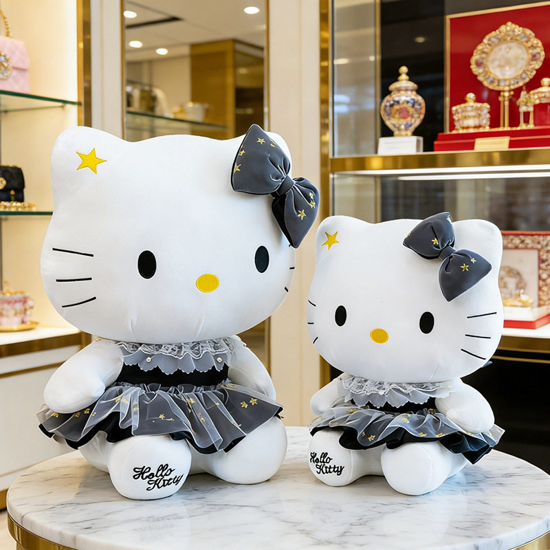 可爱礼服凯蒂猫玩偶毛绒玩具