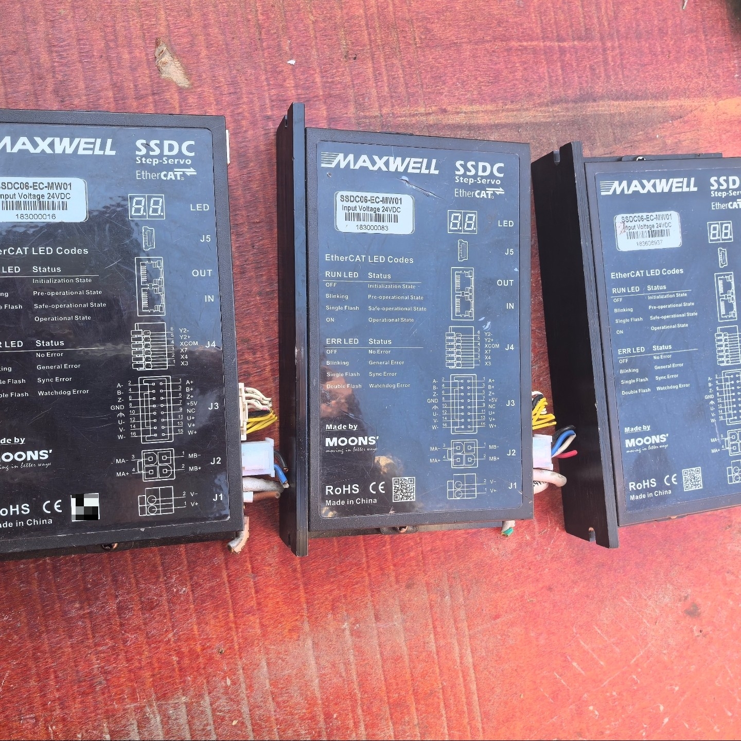 【请询价】拆机鸣志总线驱动SSDC06-EC-MW01    成色如图