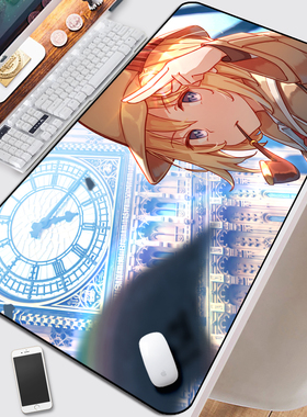 华生阿米莉亚鼠标垫WatsonAmelia周边二次元定制电竞工作室键盘垫