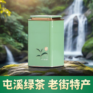 安徽黄山屯溪老街特产屯溪绿茶炒青徽州屯绿公司办公室招待用茶叶