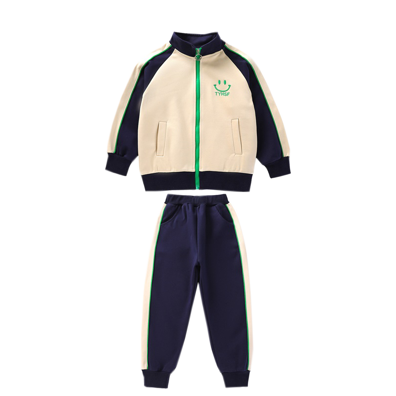 儿童校服套装小学生班服长袖中学生运动服三件套幼儿园园服春秋装