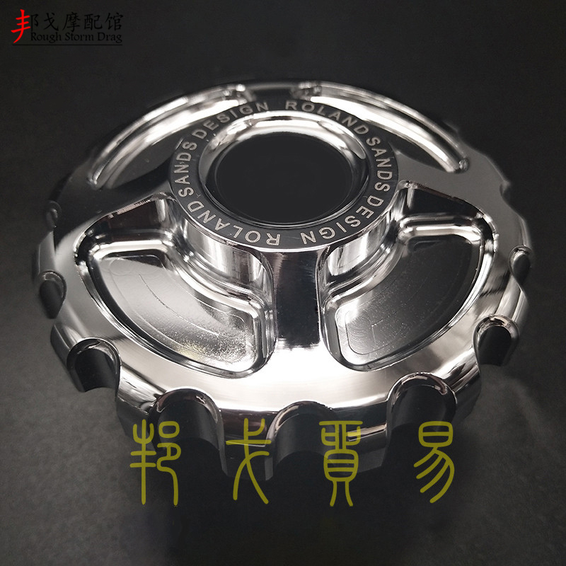 哈雷油箱盖新款齿轮外观 88348 1200戴娜软尾 哈雷通用手动油箱盖