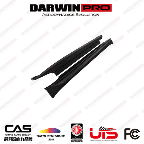 DarwinPRO 保时捷 911 997 改装 升级 GT3 包围 碳纤维 侧裙