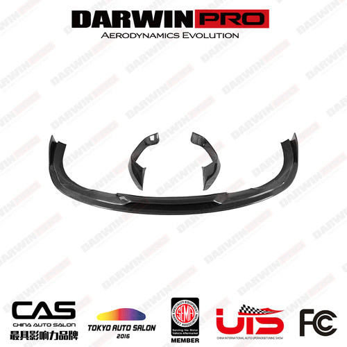 DarwinPRO 迈凯伦720s的Black Sails版改装碳纤维前唇 前铲