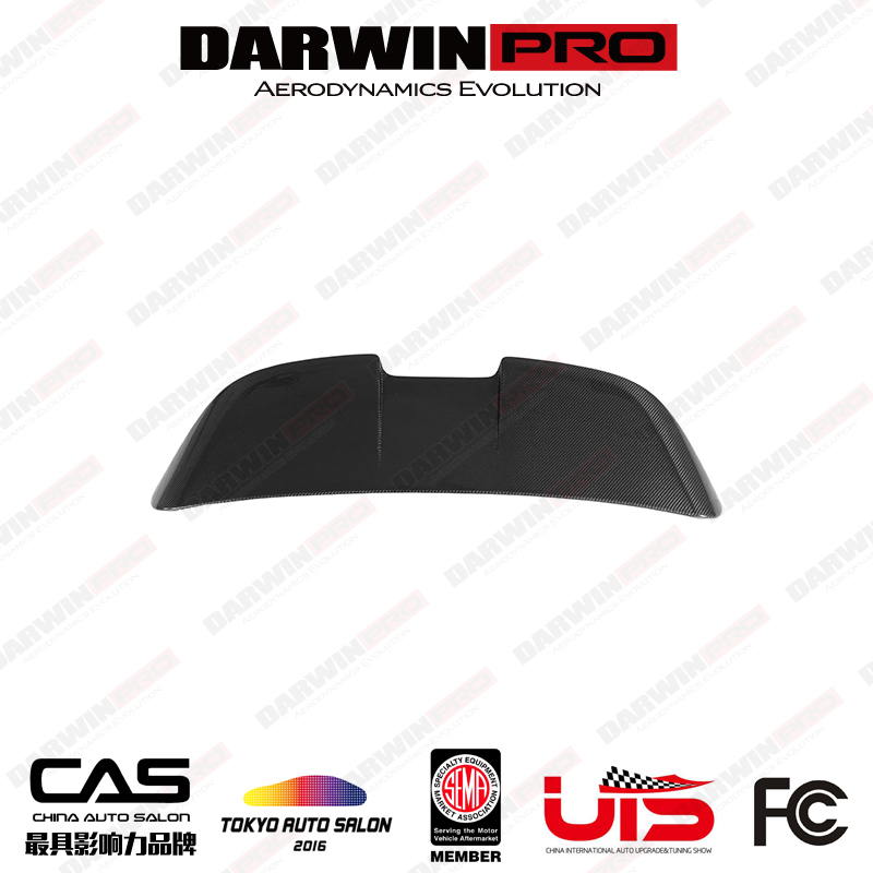 DarwinPRO 奥迪RS4的Black Sails版改装街道版碳纤维尾翼 顶翼