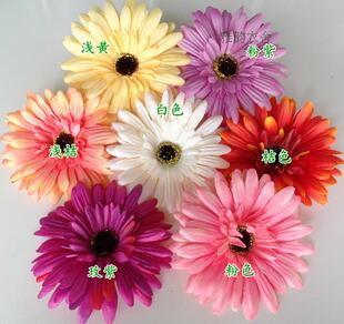 波西米亚渡假头饰雏菊绢布荚子发饰海边休闲头饰头花春游玩拍照