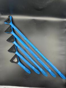 海鲜池鱼缸刷子清洁可伸缩长短柄清洗工具洗擦鱼缸玻璃神器海绵刷