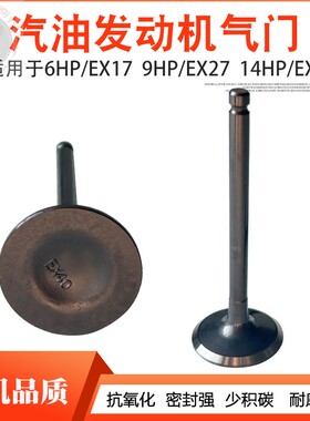 适用于罗宾汽油机配件水泵建筑切割机EX17EX21 EX27 EX40进排气门