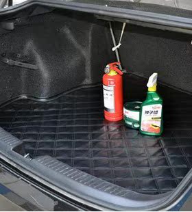 12-131618款本田歌诗图尾箱垫 歌诗图改装专用皮革后备箱垫后仓垫