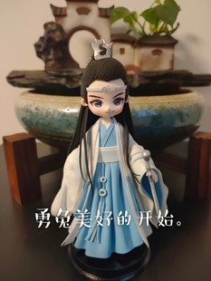 陈情令周边手办定制肖战周边王一博周边蓝忘机魏无羡粘土娃娃