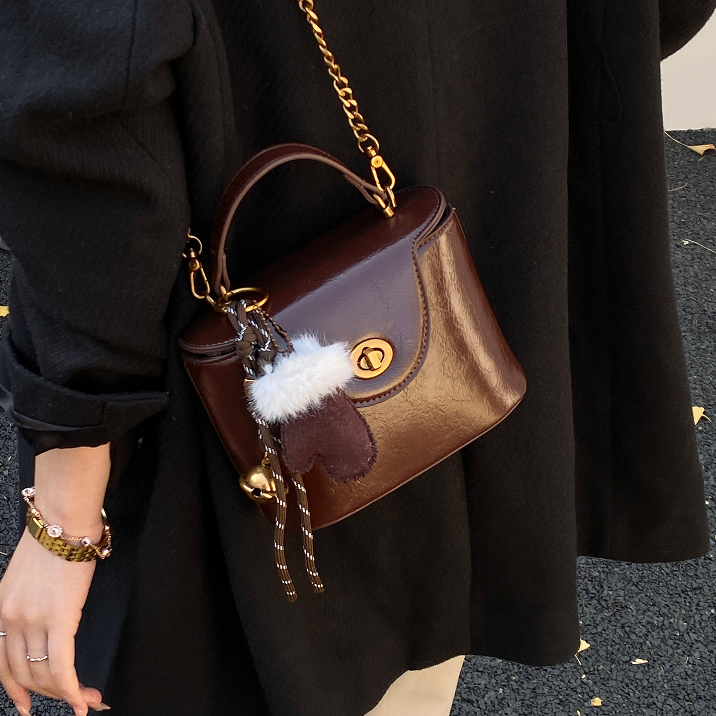 ZATZ盒子手提水桶包斜挎包