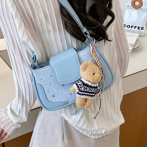 ZATZ百搭ins腋下小方包