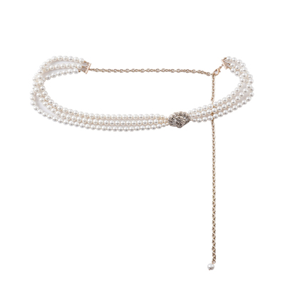 JELLOJELLO2025春夏新款金属腰链