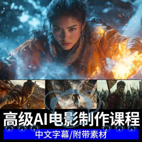 高级AIGC电影视频短片教学人工智能故事影视课程Curious Refuge