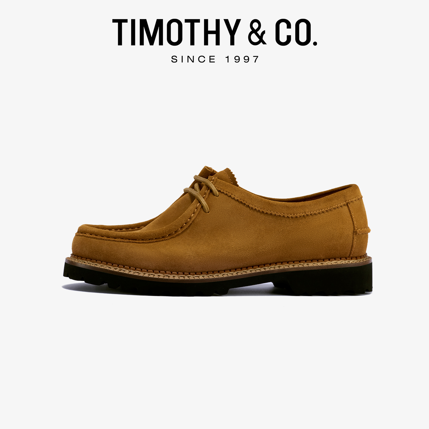 迪迈奇复古袋鼠鞋商务休闲男鞋