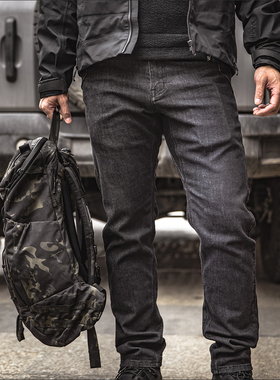 惊蛰战术 TAD款 Intercept SD 拦截者 弹力 硫化黑 耐磨 战术牛仔