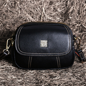 藏皮客小众风真皮斜挎手机包女小包包头层牛皮轻便迷你小巧贝壳包