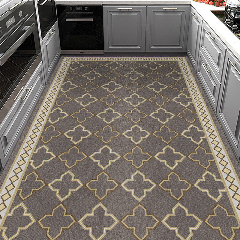 吸水吸油厨房地垫可擦免洗耐脏家用满铺防滑防油地毯门垫进门垫子,居家布艺,家用脚垫,淘宝优惠券,粉丝福利购,淘宝优惠卷
