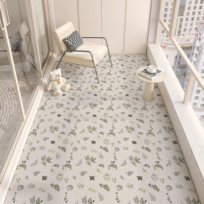 室内阳台地垫防水防晒加厚满铺垫地毯防滑地铺飘窗垫子PVC可擦洗