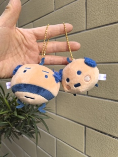 日本正版 拓麻歌子麻美吉 磁吸一对挂件毛绒玩偶挂件