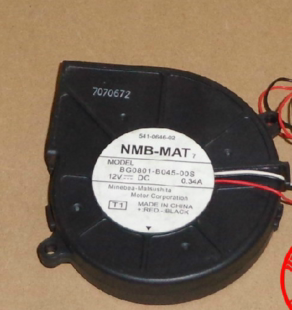 NMB  8厘米蜗牛风扇 BG0801-B045-00S 12V Fire T2000 X4200 鼓风