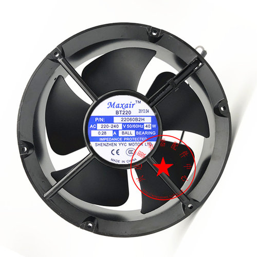 Maxair/BT220 22CM22060轴流风机交流机柜风扇 22060B2H 22060B3H