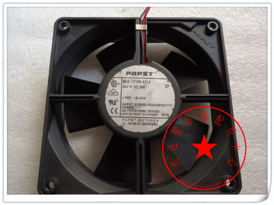 PAPST 12厘米12032风扇 MULTIFAN 4314 24V 5W