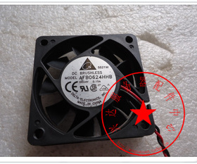 台达AFB0624MB/HB/HHB 24V 0.10A 0.12A 0.15A 6CM散热风扇6015