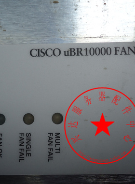 CISCO uBR10000 FAN TRAY 交换机AC 风扇 FT76D43/48/14A1