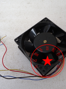 原装台达 9厘米9038 QFR0924UHE 24V 1.20A 大风压 变频器风扇