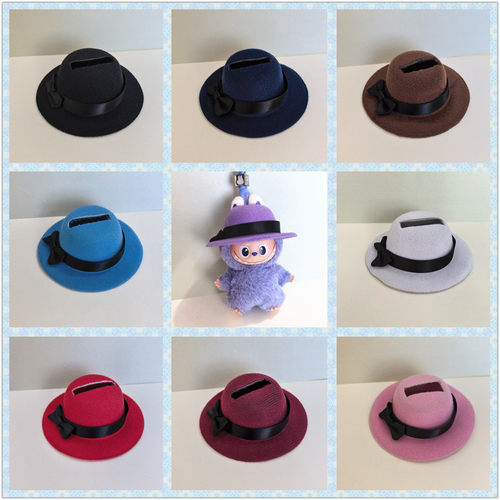 labubu拉布布英伦绅士礼帽