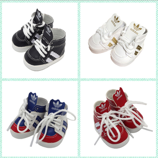 配件 子玩偶公仔穿休闲运动波鞋 现货娃鞋 15cm20cm厘米棉花娃娃用鞋