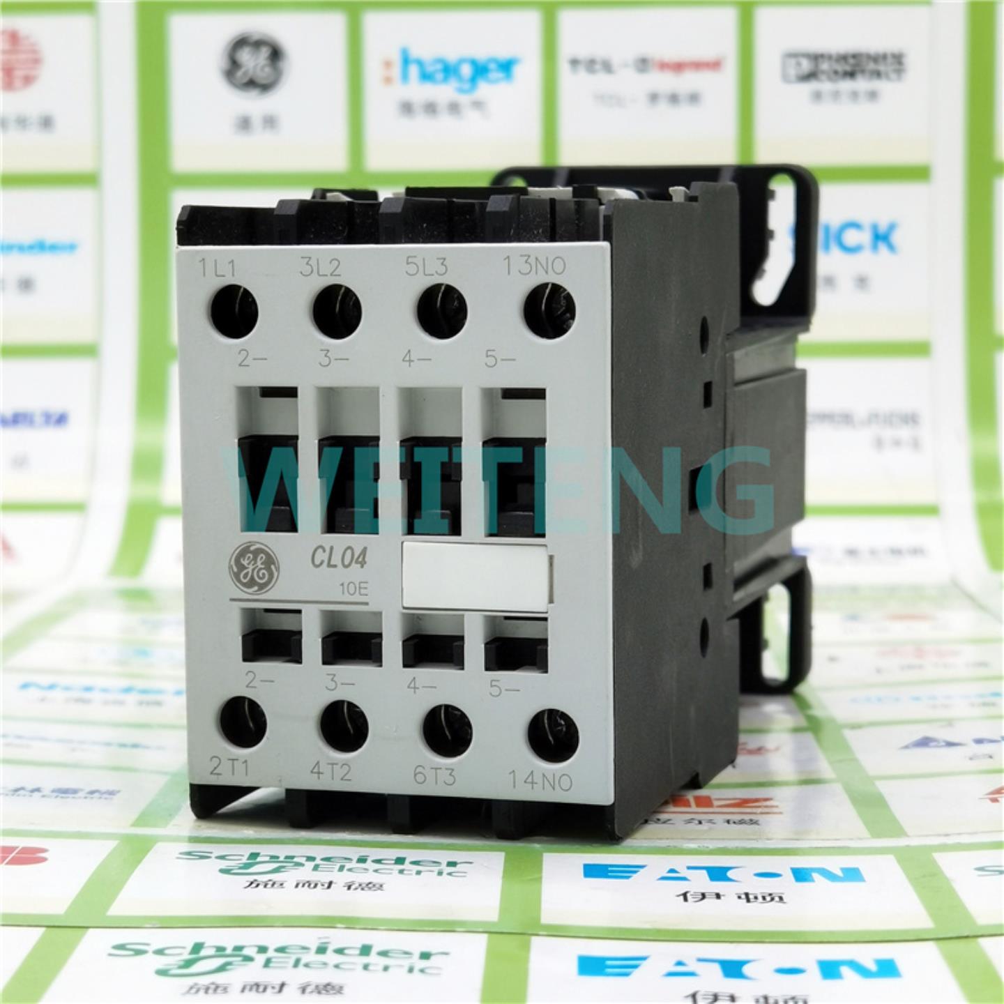 GE通用 CL04D310M 直流接触器60A 24VDC三相 112096 常开常闭