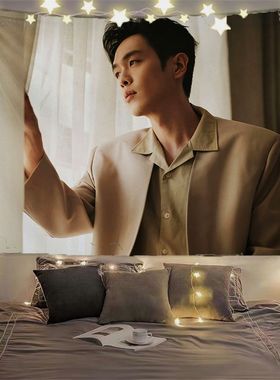 张若昀雪中悍刀行背景布海报布艺卧室宿舍上铺挂毯装饰出租房挂壁