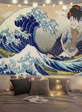 背景布ins挂布挂毯 房间床头卧室装饰品 主播拍照布背景网红墙布