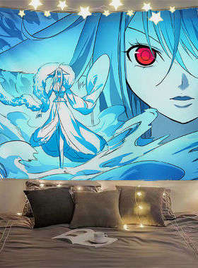 狐妖小红娘挂布涂山苏苏涂山雅雅周边背景布学生寝室宿舍装饰墙布