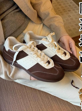 内增高德训鞋女款韩版百搭运动休闲阿甘板鞋子女